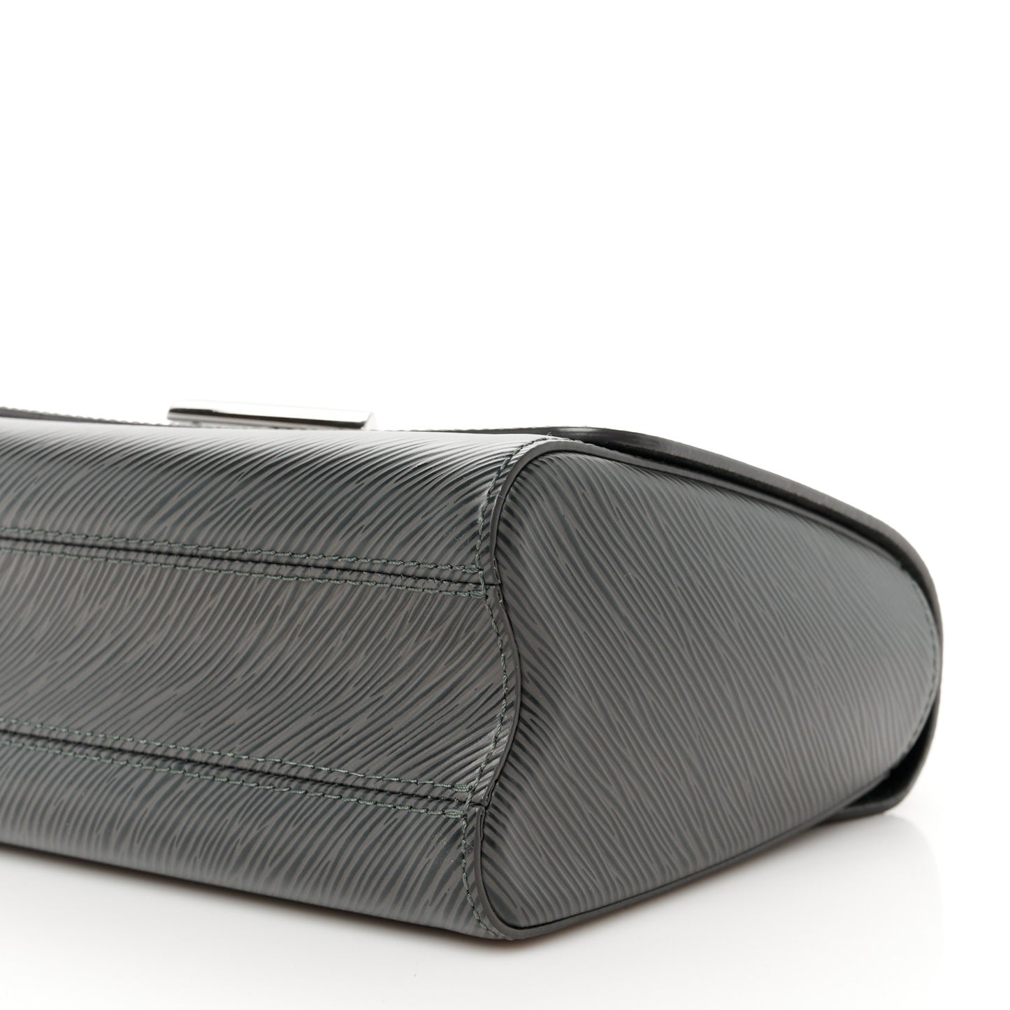 Epi Twist Shoulder Bag MM Platine