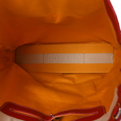 Goyard Goyardine Voltaire Smile Tote Red 5 of 8