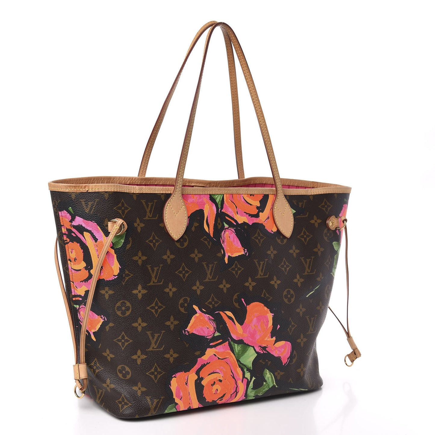 Monogram Roses Neverfull MM