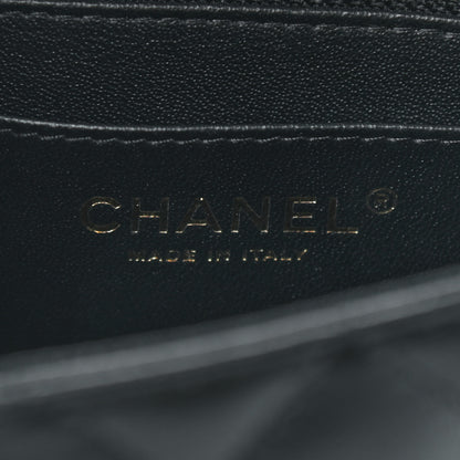 Chanel Lambskin Quilted Mini Rectangular Flap Black 6 of 9