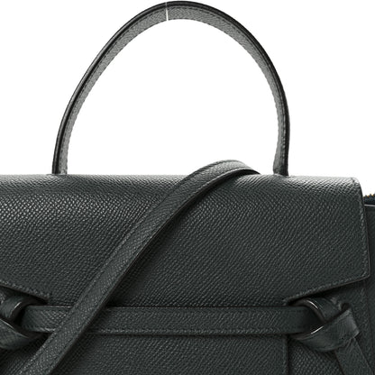 Celine Grained Calfskin Nano Belt Bag Amazone 8 of 10