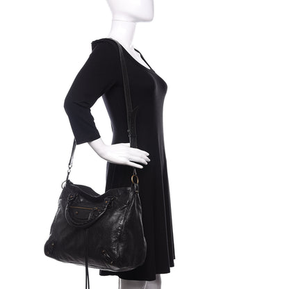 Balenciaga Agneau Classic Hardware Velo Black 2 of 14