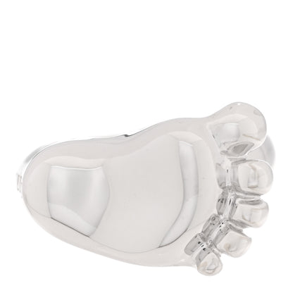 Pasquale Bruni 18K White Gold Baby Foot Ring 53 6.25 1 of 5