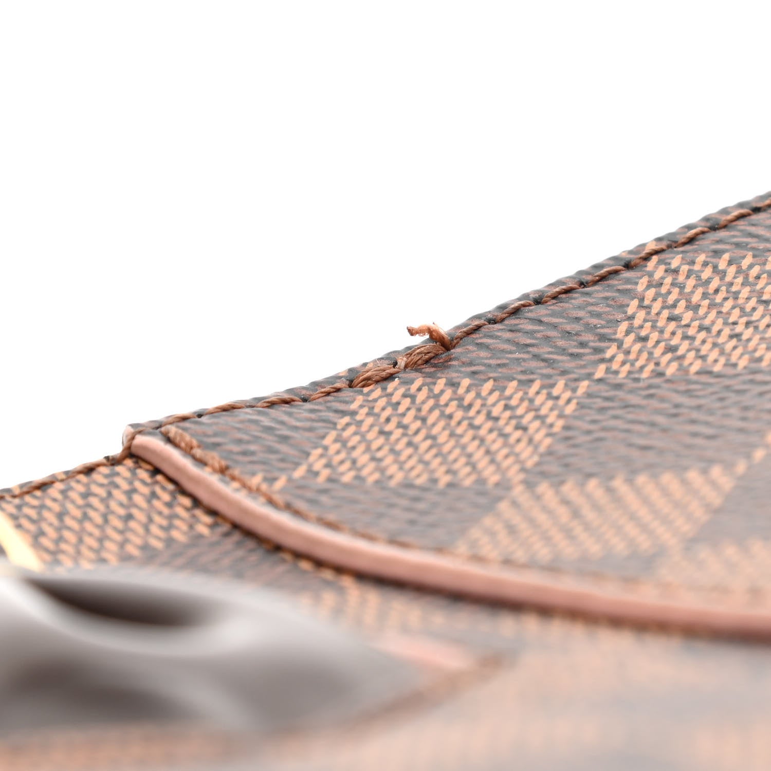 Louis Vuitton Damier Ebene Caissa Tote PM Rose Ballerine 12 of 12