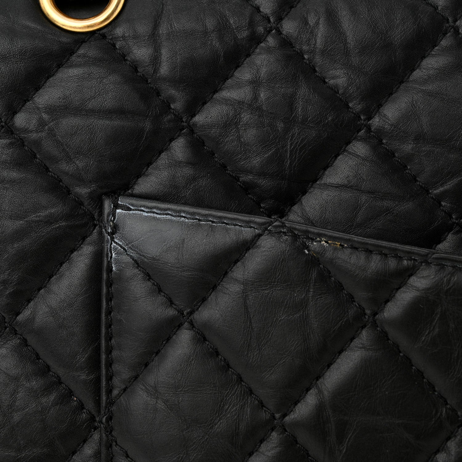 Chanel Aged Calfskin Quilted 2.55 Reissue 227 Flap Black 14 of 14