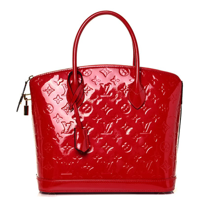 Louis Vuitton Vernis Lockit PM Cherry 1 of 9