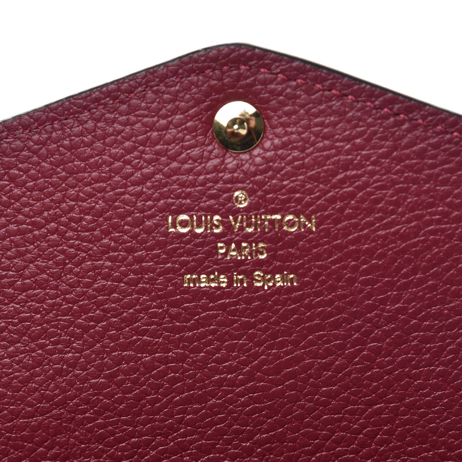 Louis Vuitton Empreinte Sarah Wallet Raisin 6 of 8