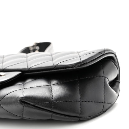 Chanel Calfskin Quilted CC Uniform Flap Belt Bag Black 10 of 10