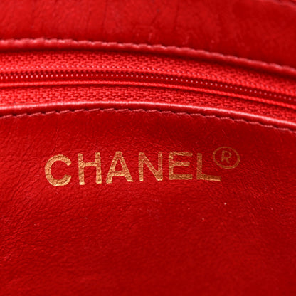 Chanel Lambskin Quilted Camera Case Red 6 of 16