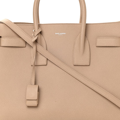 Saint Laurent Grained Calfskin Small Sac De Jour Nude Powder 7 of 16