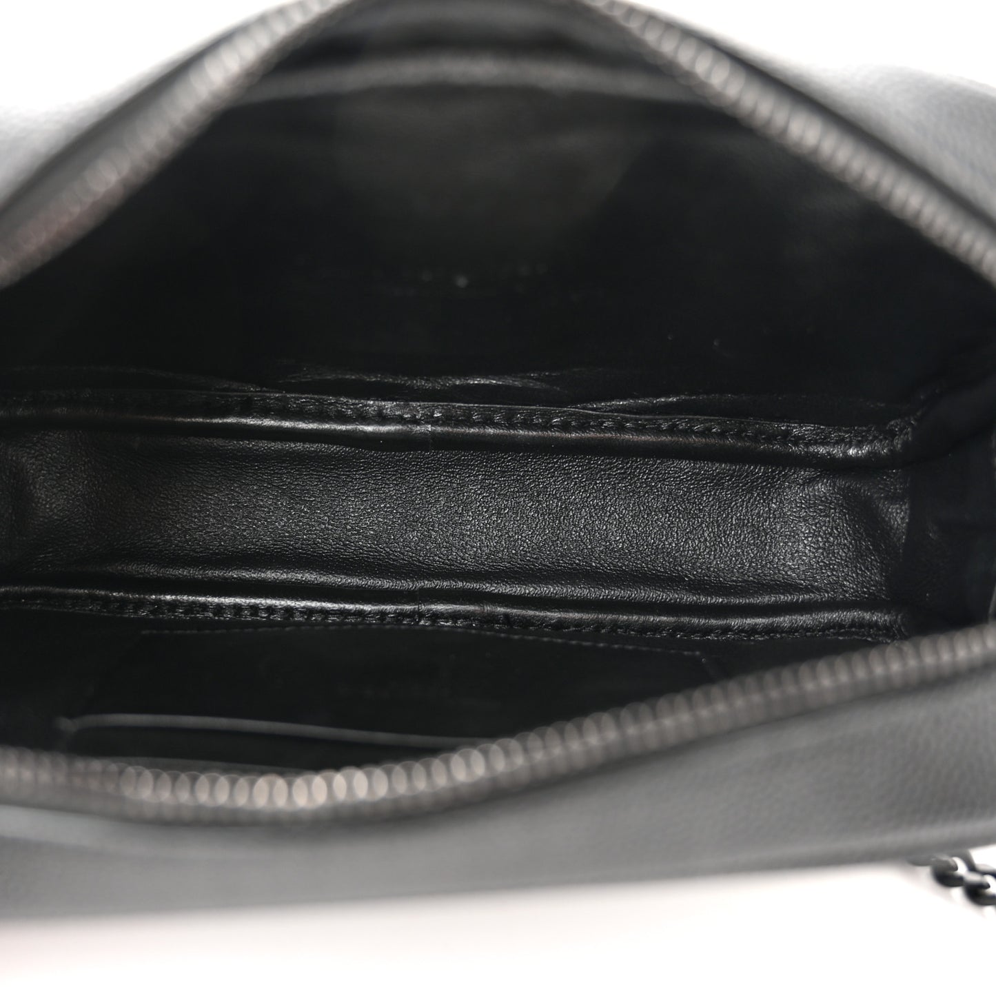 Grain De Poudre Matelasse Monochrome Monogram Mini Lou Camera Bag Black
