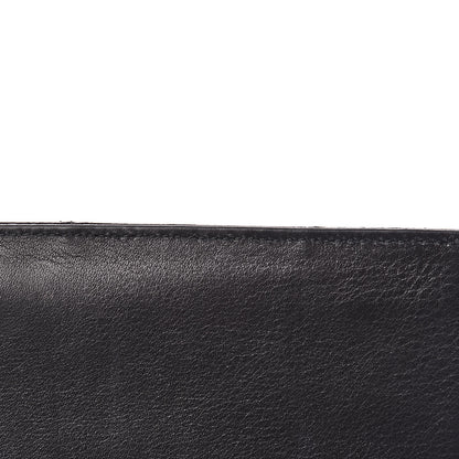 Gucci Snakeskin Broadway Clutch Black 9 of 13