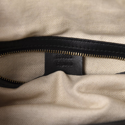 Gucci Diamante Vintage Web Small Boston Black 10 of 17