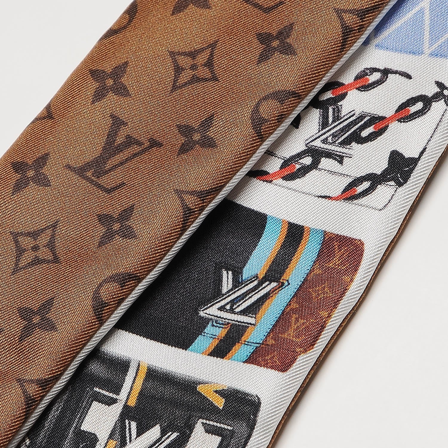 Louis Vuitton Silk Monogram Tribute To Twist BB Bandeau 3 of 4