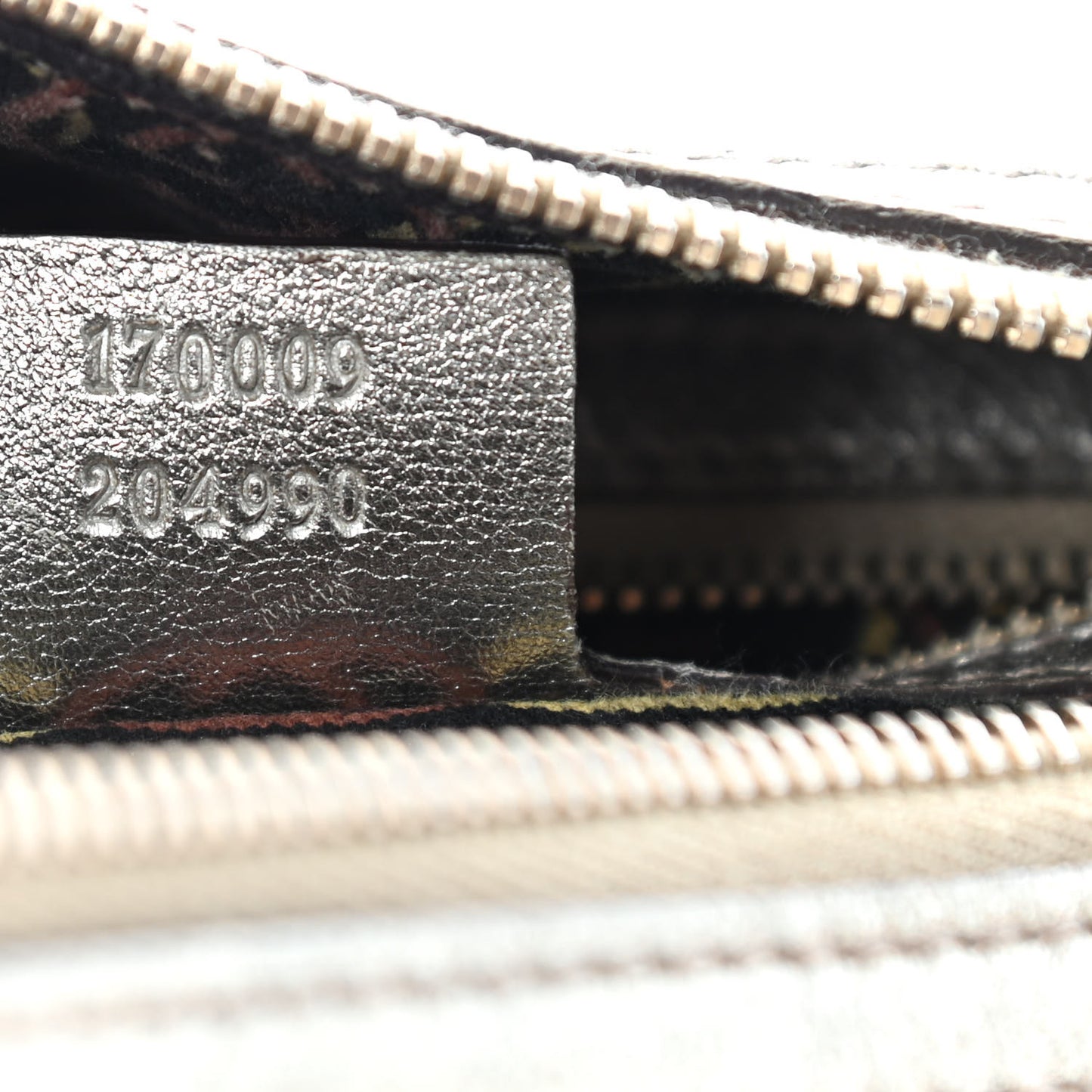 Metallic Calfskin Small Britt Boston Gold