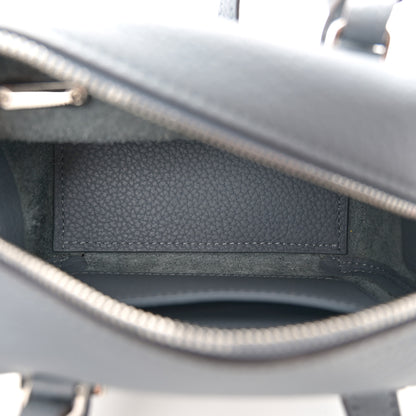 Delvaux Taurillon Soft Nano Cool Box Satchel Pacific 5 of 11