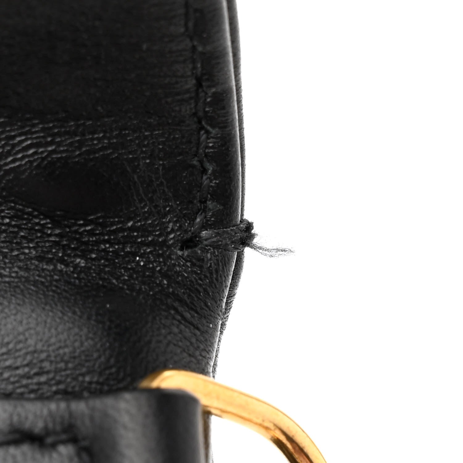 Christian Dior Smooth Calfskin Medium Diordouble Chain Bag Black 11 of 12