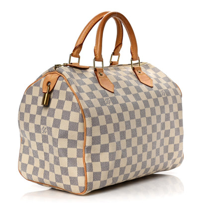 Louis Vuitton Damier Azur Speedy 30 3 of 10