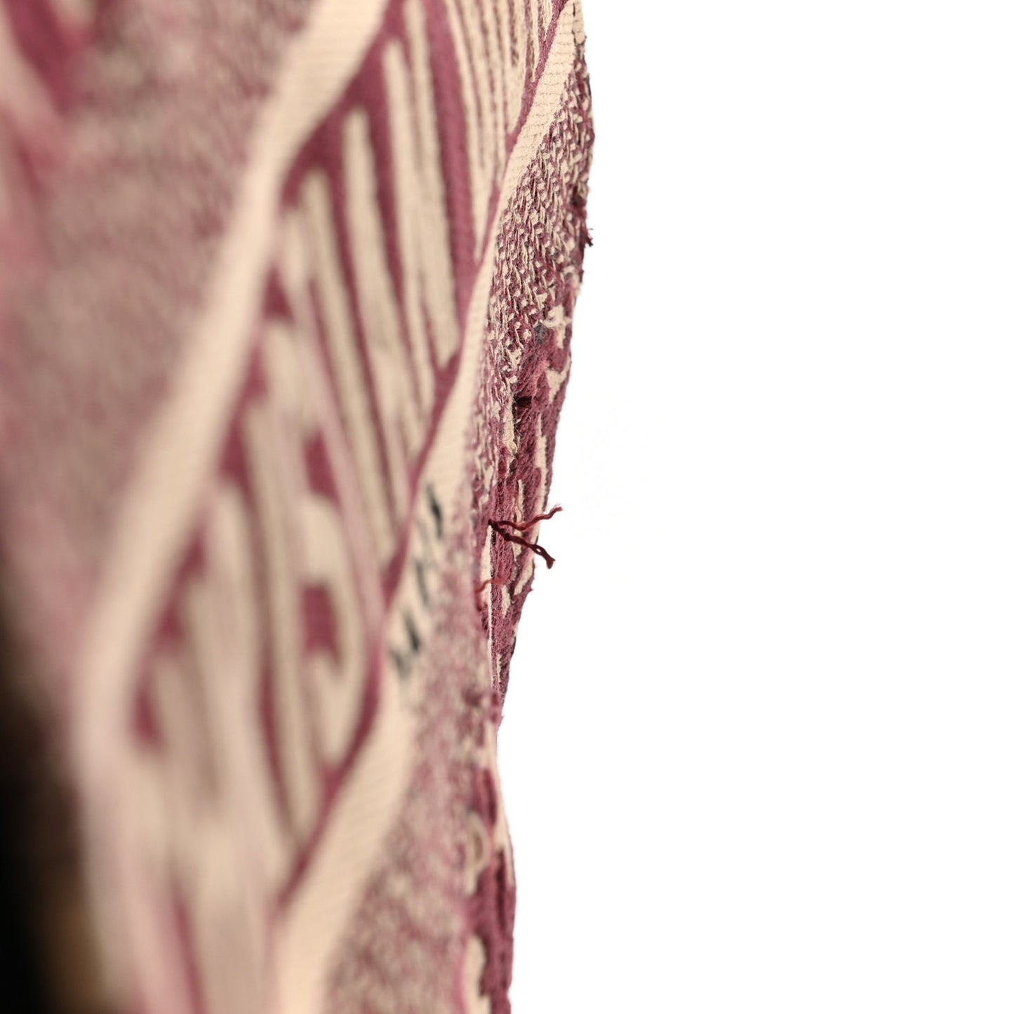 Oblique Backpack Bordeaux