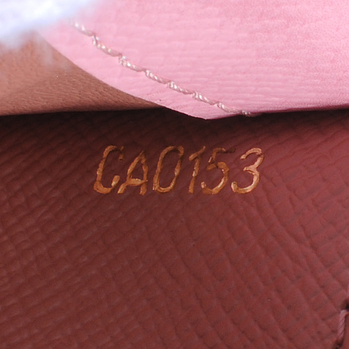 Louis Vuitton Monogram Articles de Voyage Ikat Insolite Wallet Rose Velours 7 of 7