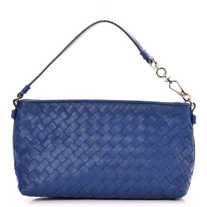 Bottega Veneta Nappa Intrecciato Pochette Cobalt 1 of 8