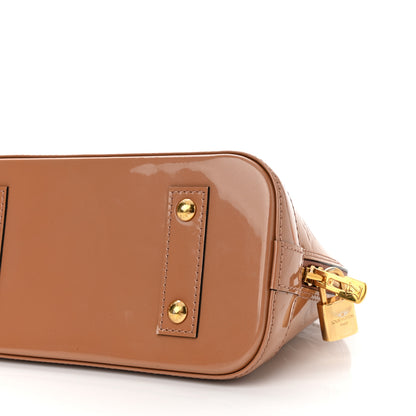 Louis Vuitton Vernis Alma BB Rose Velours 10 of 10