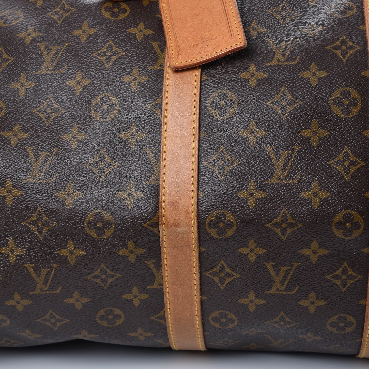 Louis Vuitton Monogram Keepall Bandouliere 55 13 of 23