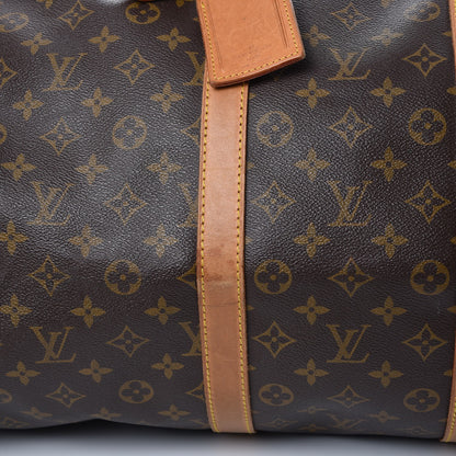 Louis Vuitton Monogram Keepall Bandouliere 55 13 of 23