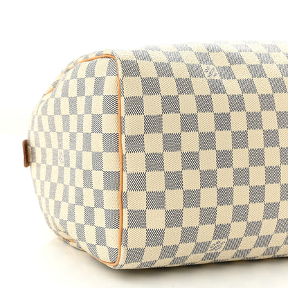Louis Vuitton Damier Azur Speedy 35 10 of 14