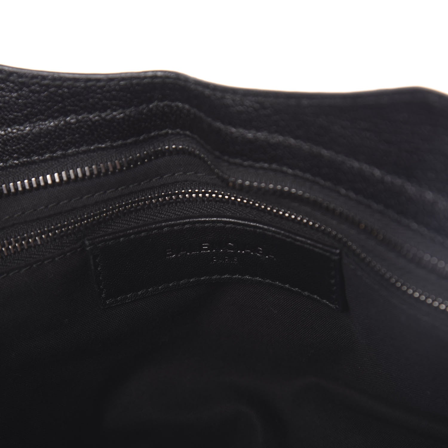 Balenciaga Chevre Iridescent Metallic Edge Hardware City Black 7 of 10
