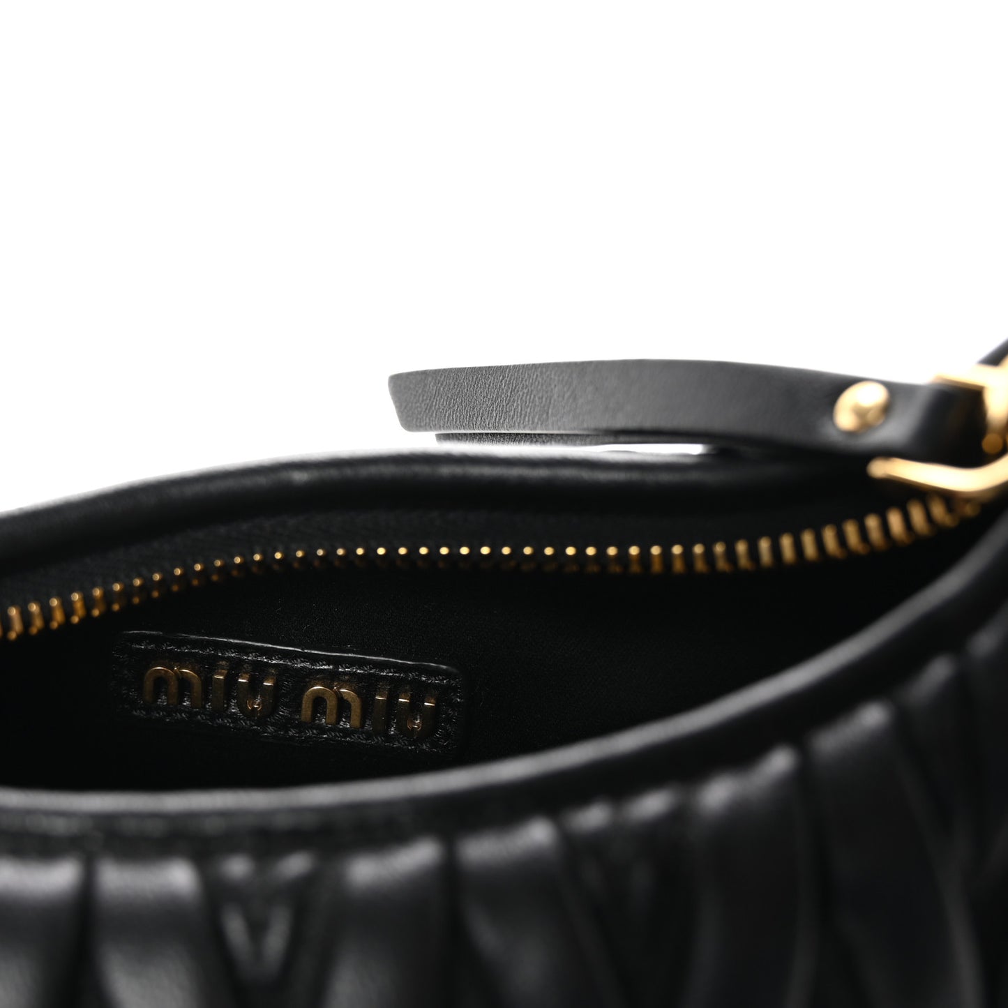 Nappa Matelasse Small Wander Hobo Black