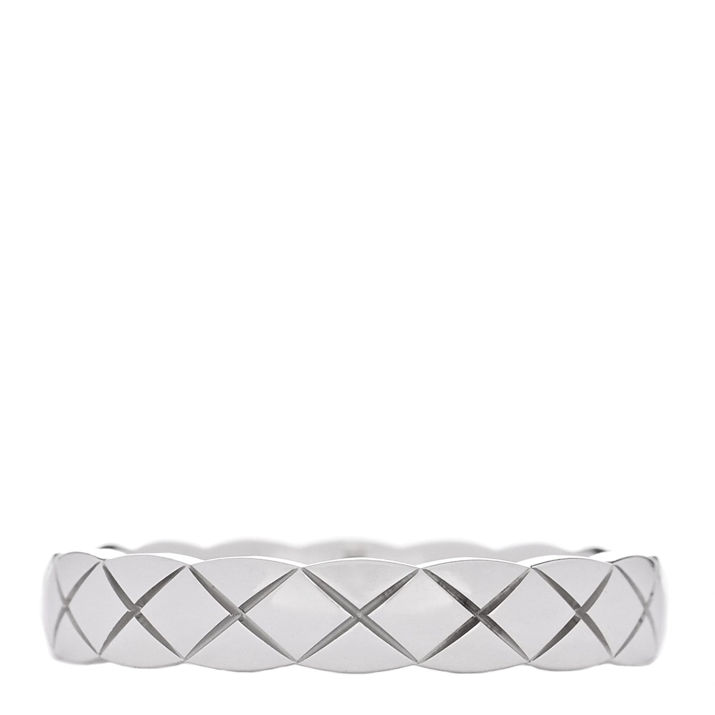 18K White Gold Mini Coco Crush Ring 45 3.25
