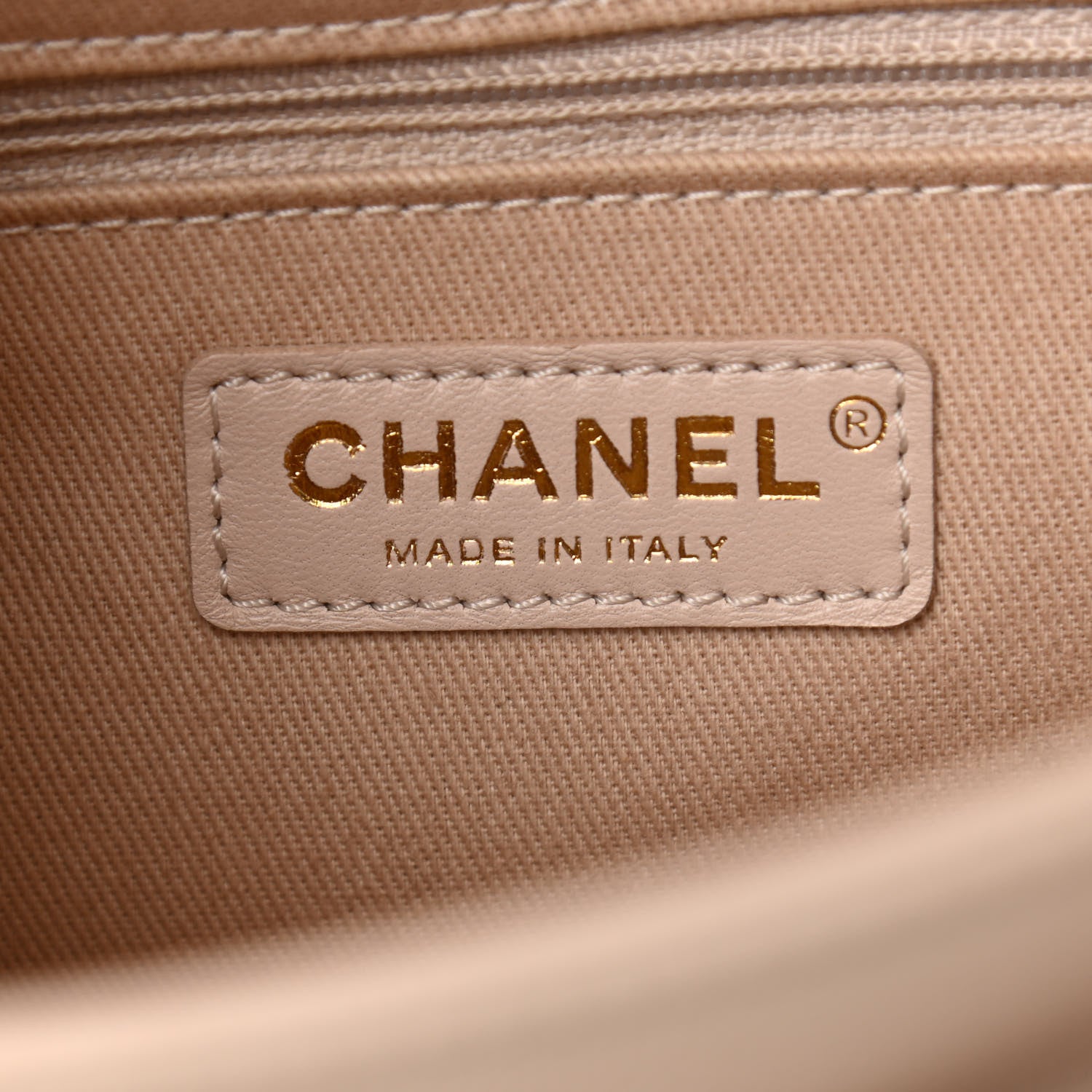 Chanel Caviar Quilted Medium Business Affinity Flap Beige 6 of 10