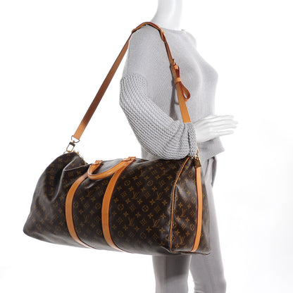 Louis Vuitton Monogram Keepall Bandouliere 55 2 of 7