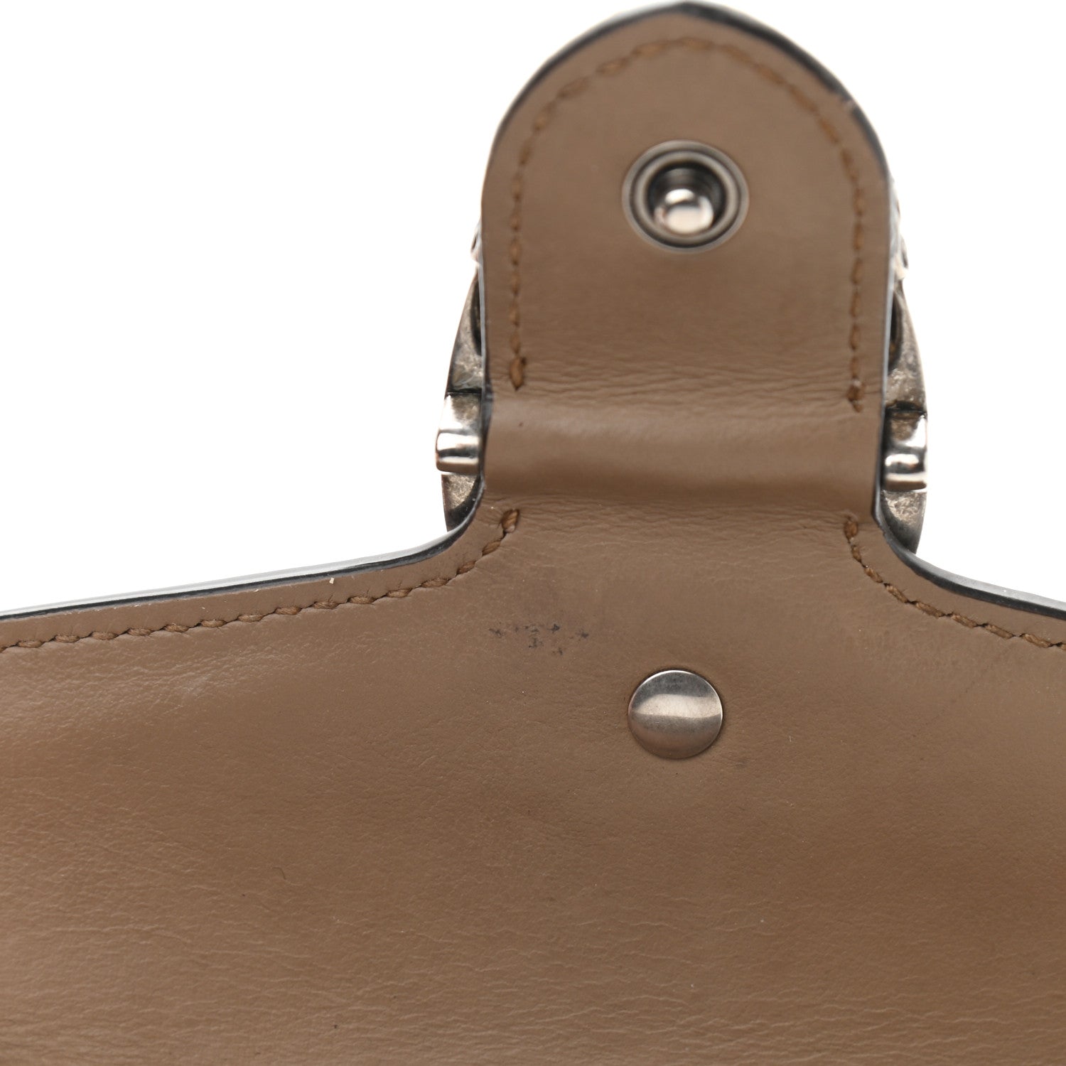 Gucci GG Supreme Monogram Super Mini Dionysus Shoulder Bag Taupe 9 of 12