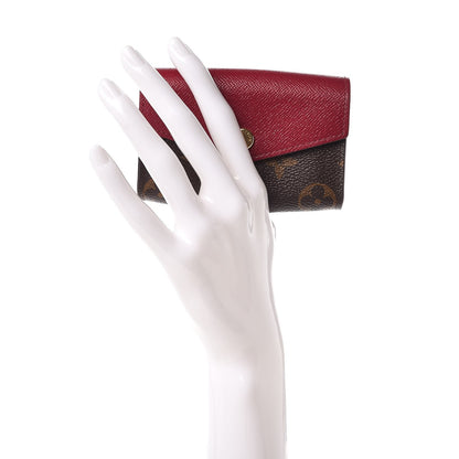 Louis Vuitton Monogram Sarah Multicartes Fuchsia 2 of 8