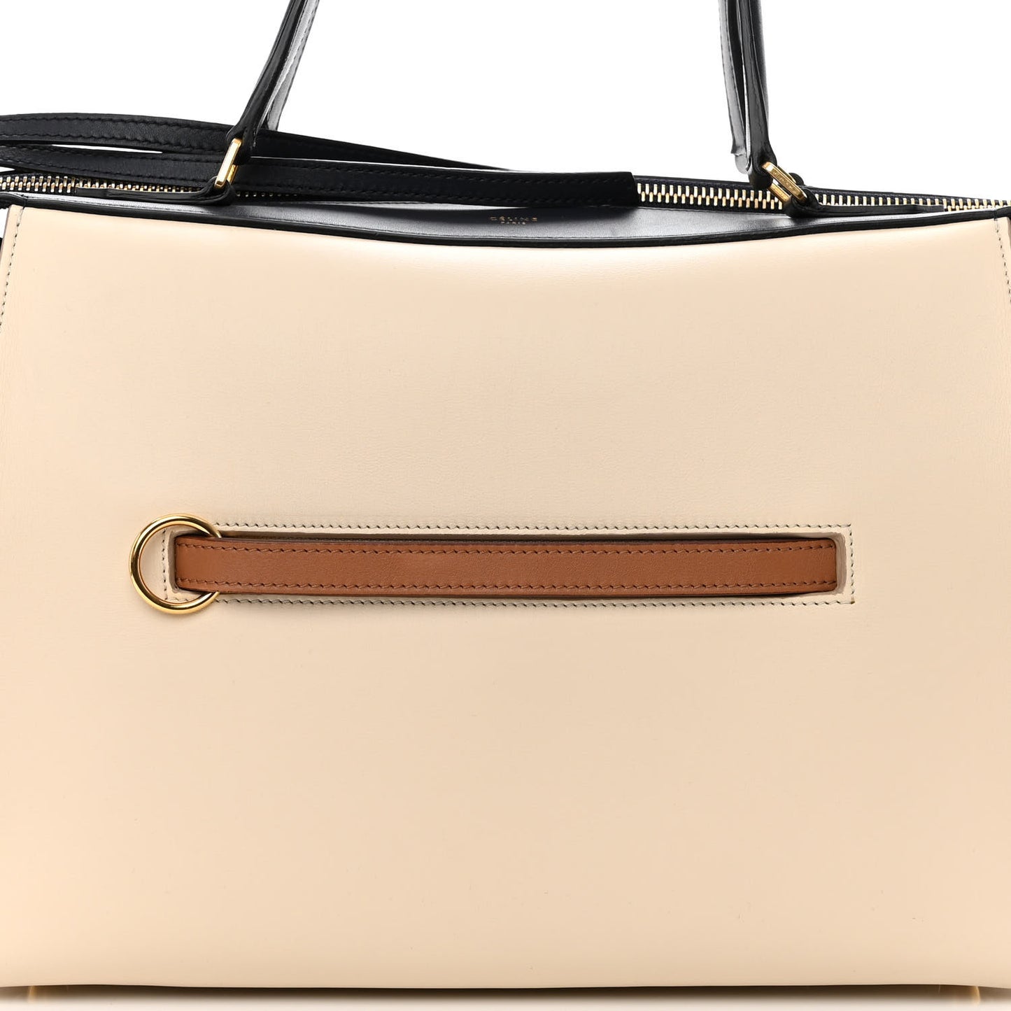Smooth Calfskin Small Ring Bag Chalk