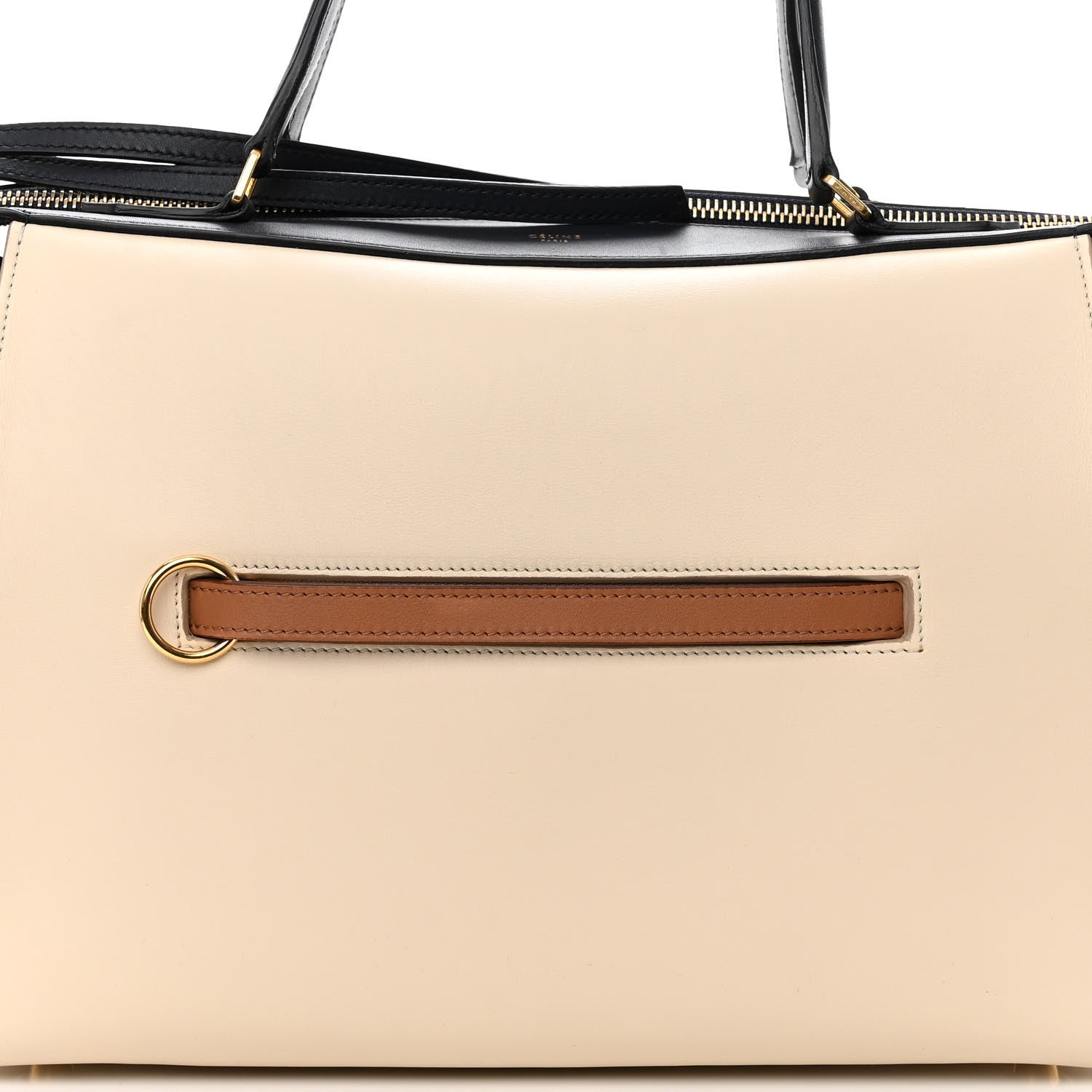 Celine Smooth Calfskin Small Ring Bag Chalk 7 of 9
