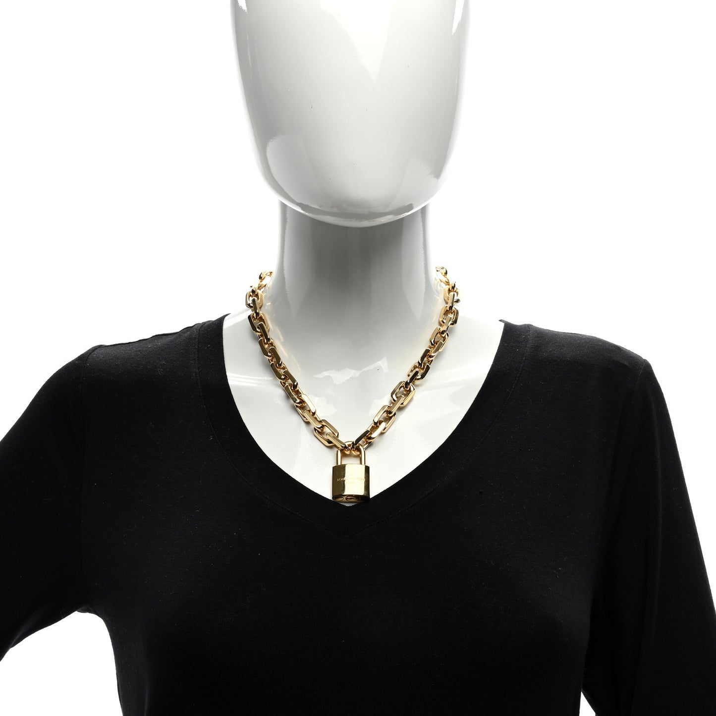 LV Edge Necklace Cadenas Gold