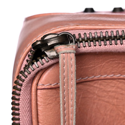 Balenciaga Grained Calfskin Classic Hardware Voyage Carry On Trolley Vieux Rose 14 of 17