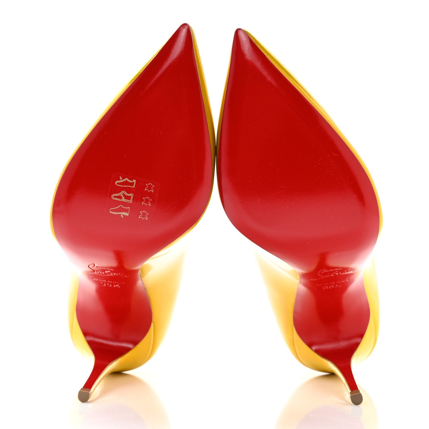 Metallic Hot Chick 100 Pumps 36.5 Yellow