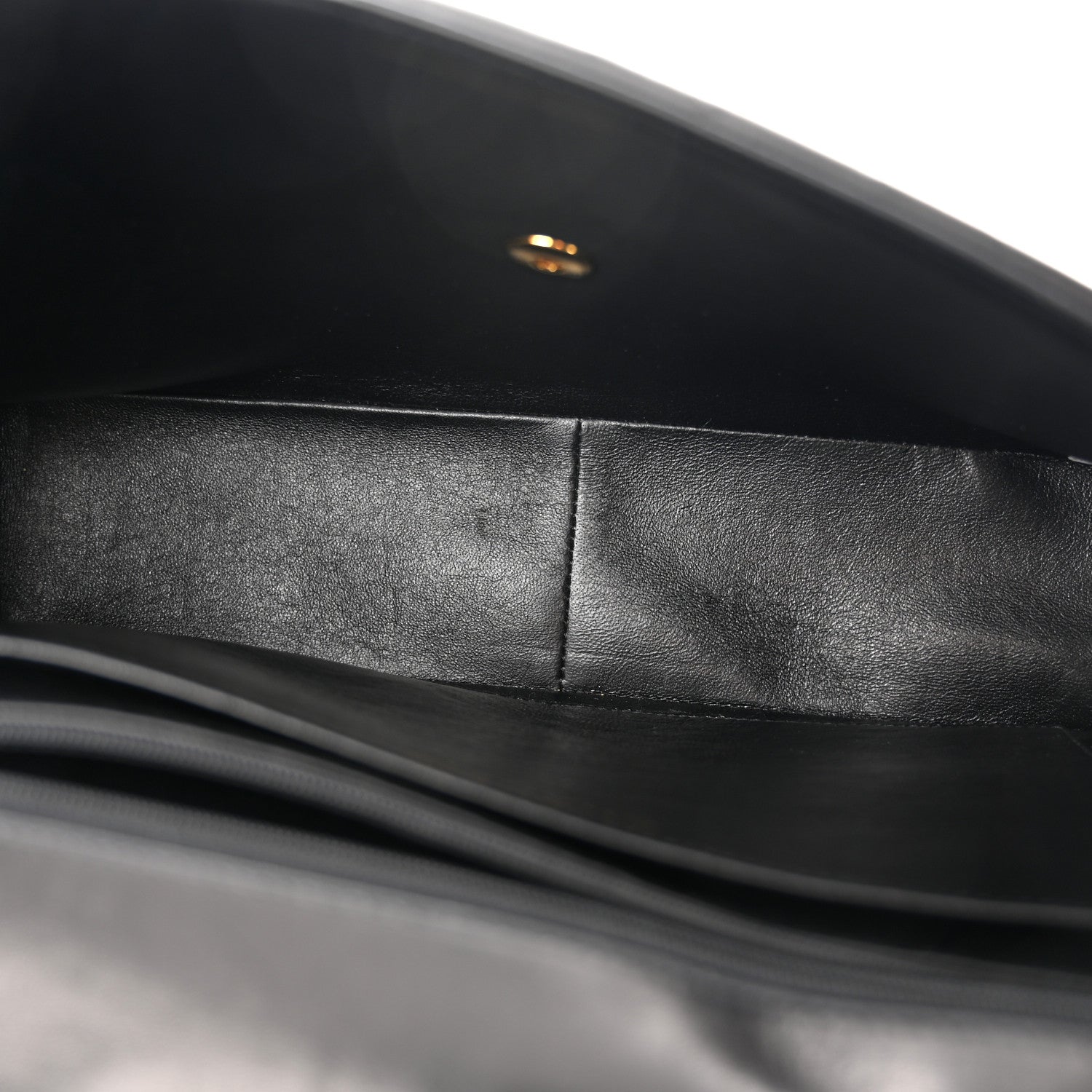 Chanel Lambskin Quilted XL Jumbo Single Flap Black 5 of 11