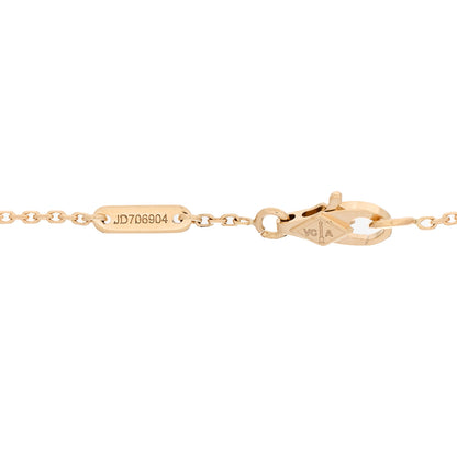Van Cleef & Arpels 18K Yellow Gold Mother of Pearl Sweet Alhambra Butterfly Bracelet 3 of 5