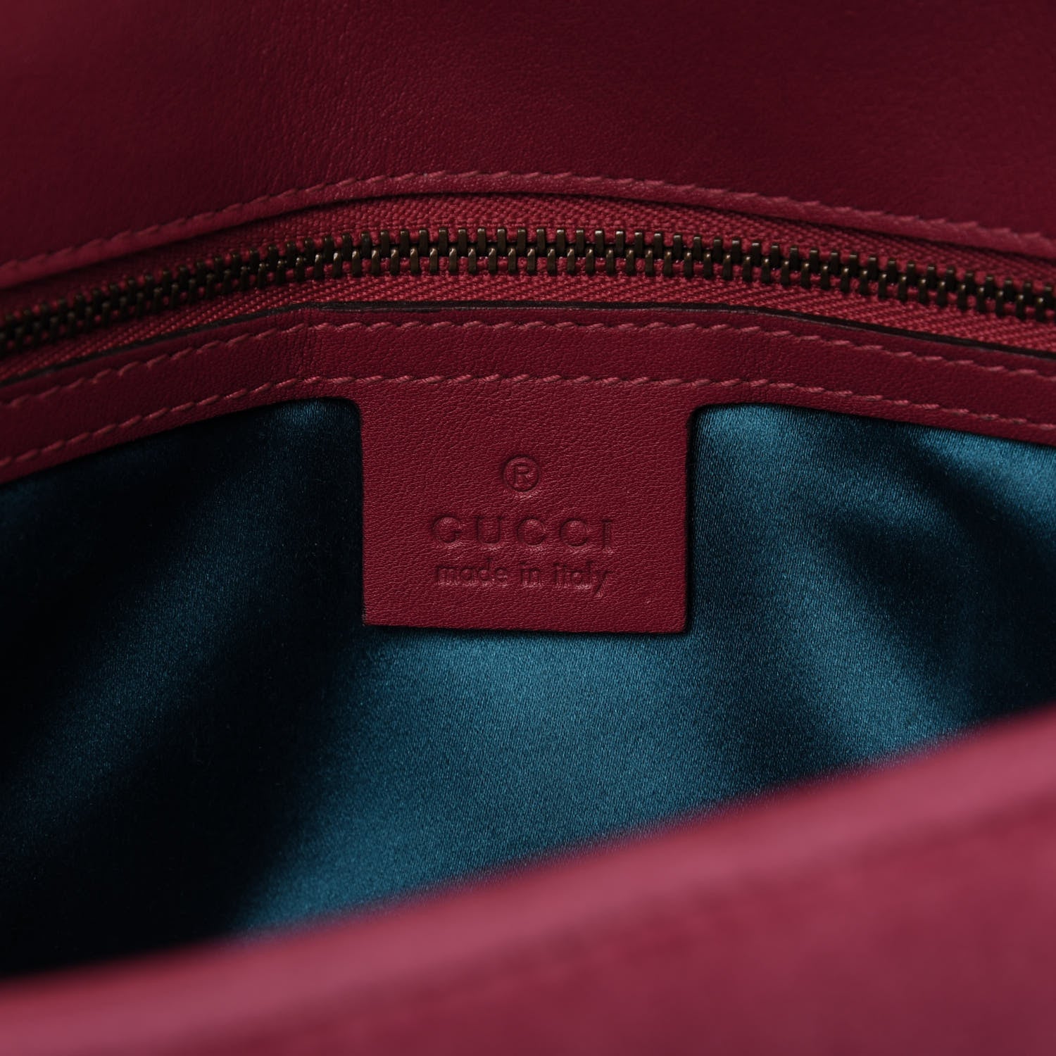 Gucci Velvet Matelasse Small GG Marmont Shoulder Bag Light Raspberry Rose 8 of 10