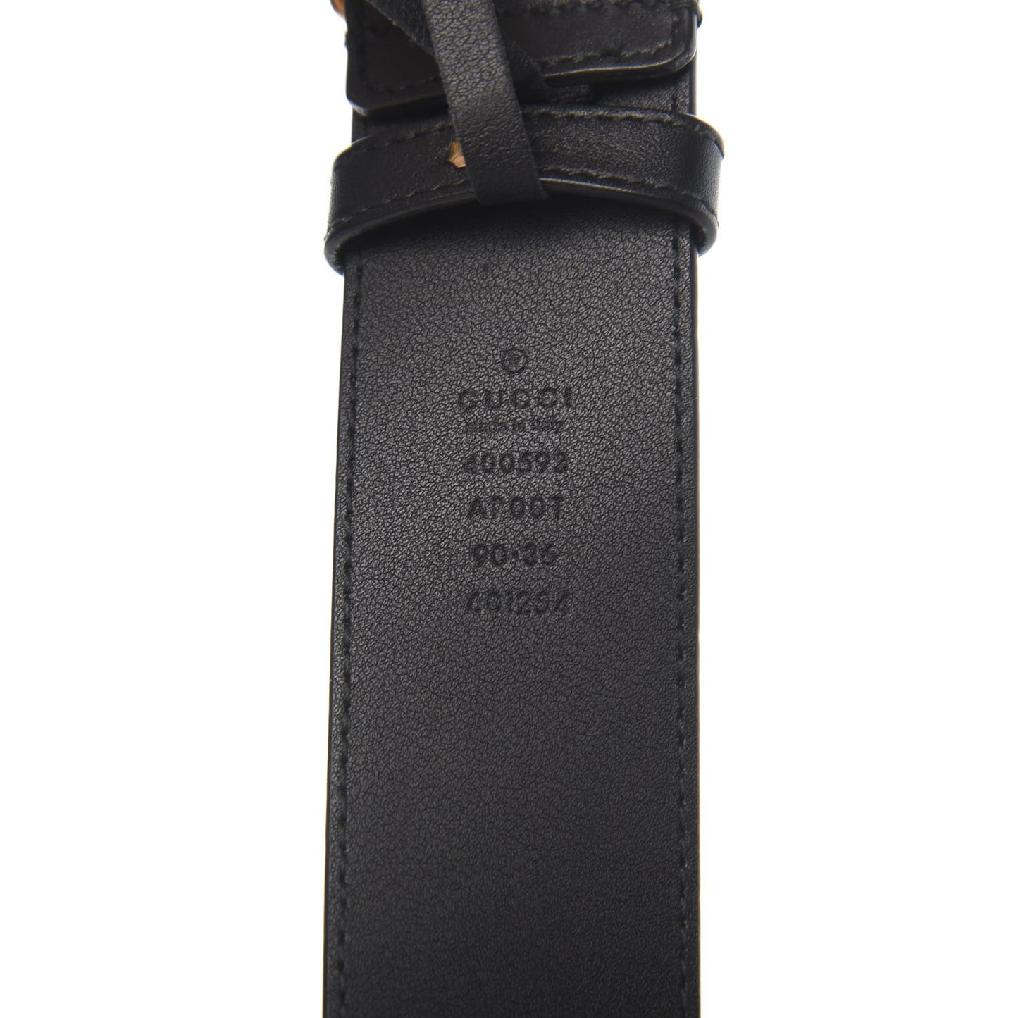 Calfskin Double G 40mm Belt 90 36 Black