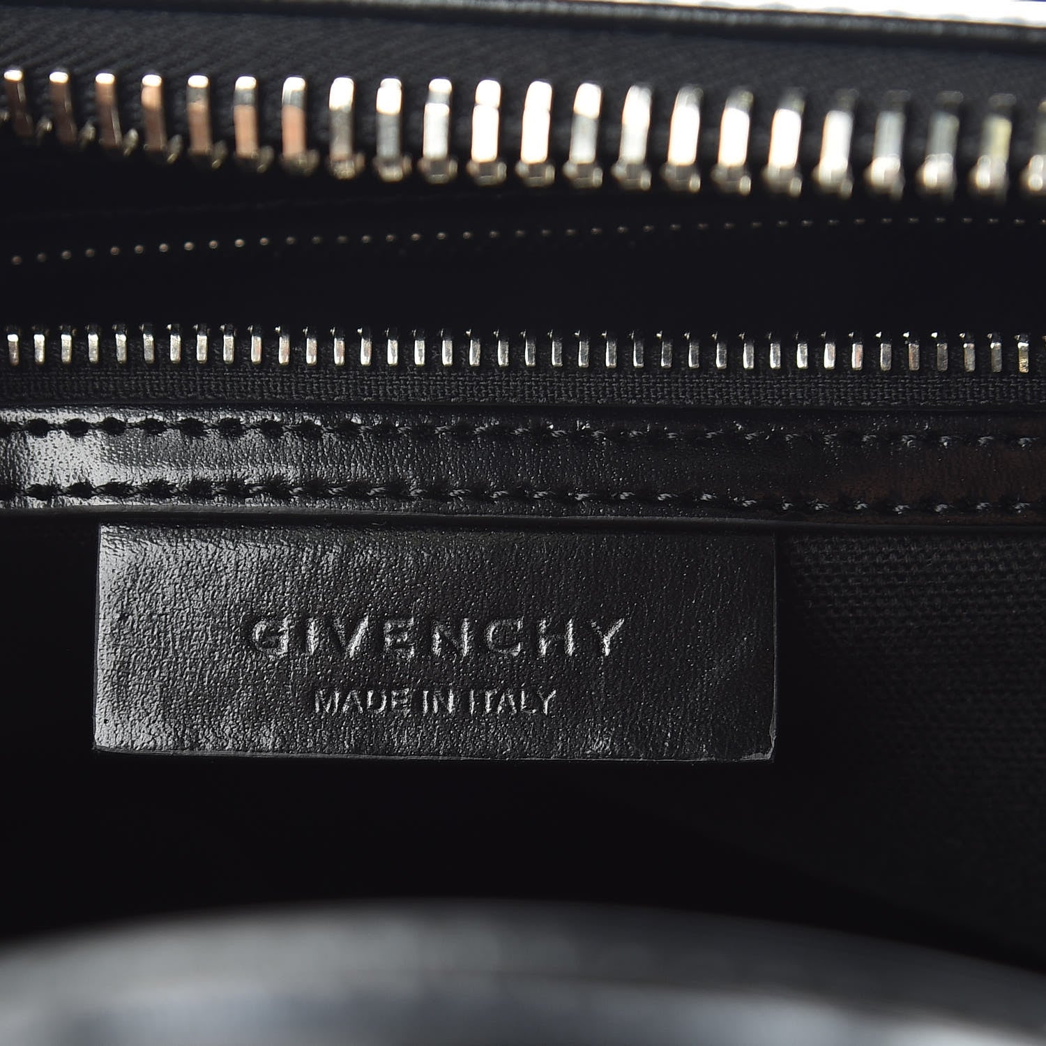 Givenchy Shiny Lord Calfskin Medium Antigona Black 7 of 15