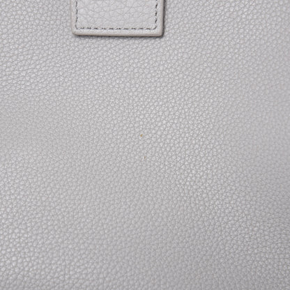 Saint Laurent Grained Calfskin Small Supple Sac De Jour Souris 14 of 18