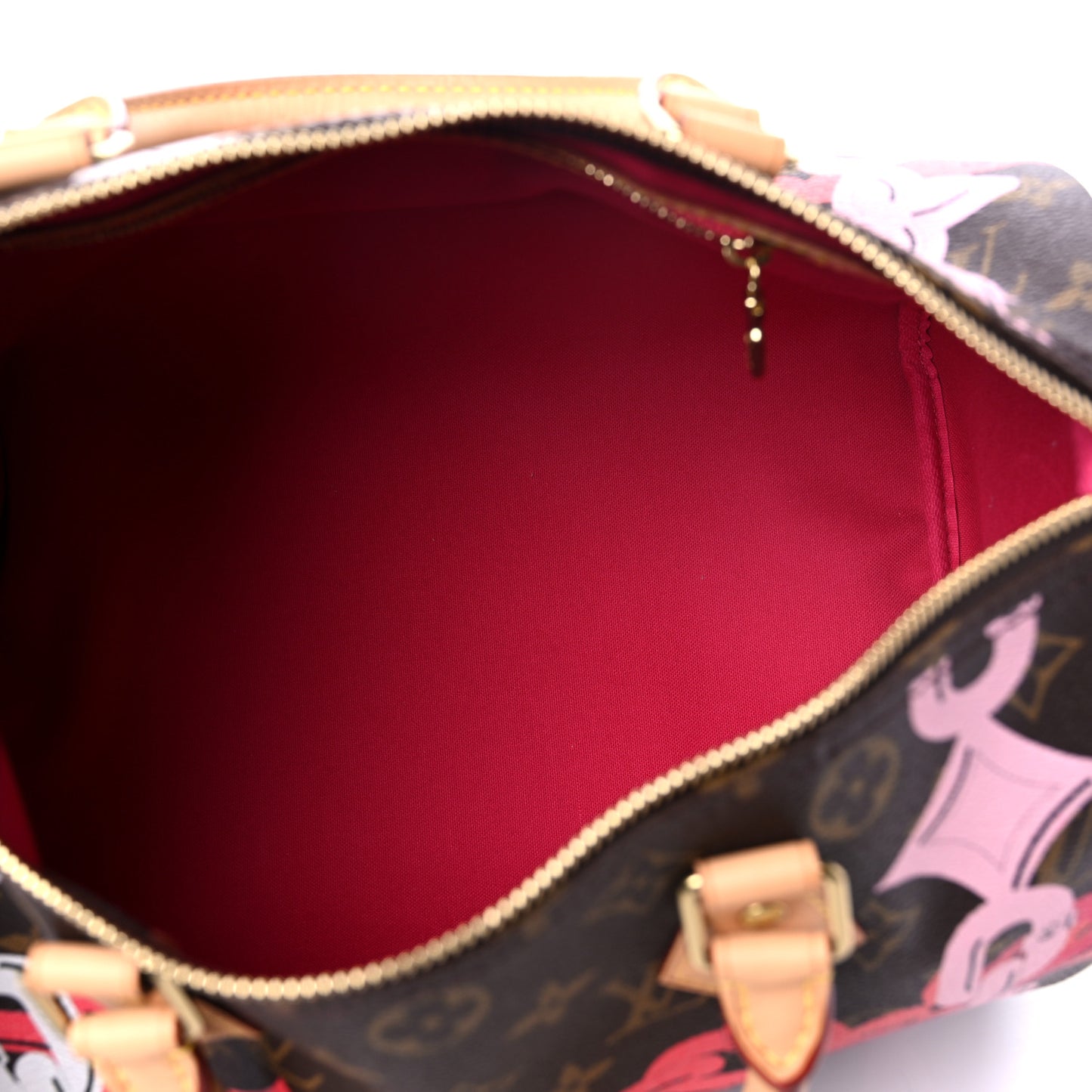 Monogram Bay Speedy 30 Rose Ballerine Poppy