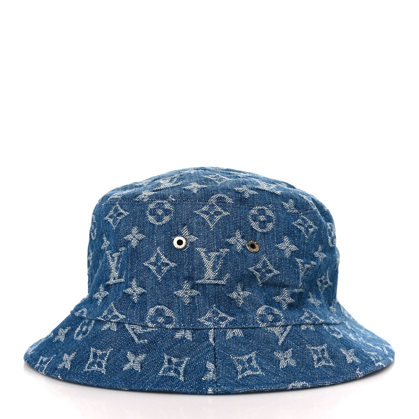 Monogram Denim Transformable Bob Bucket Hat 62 Blue