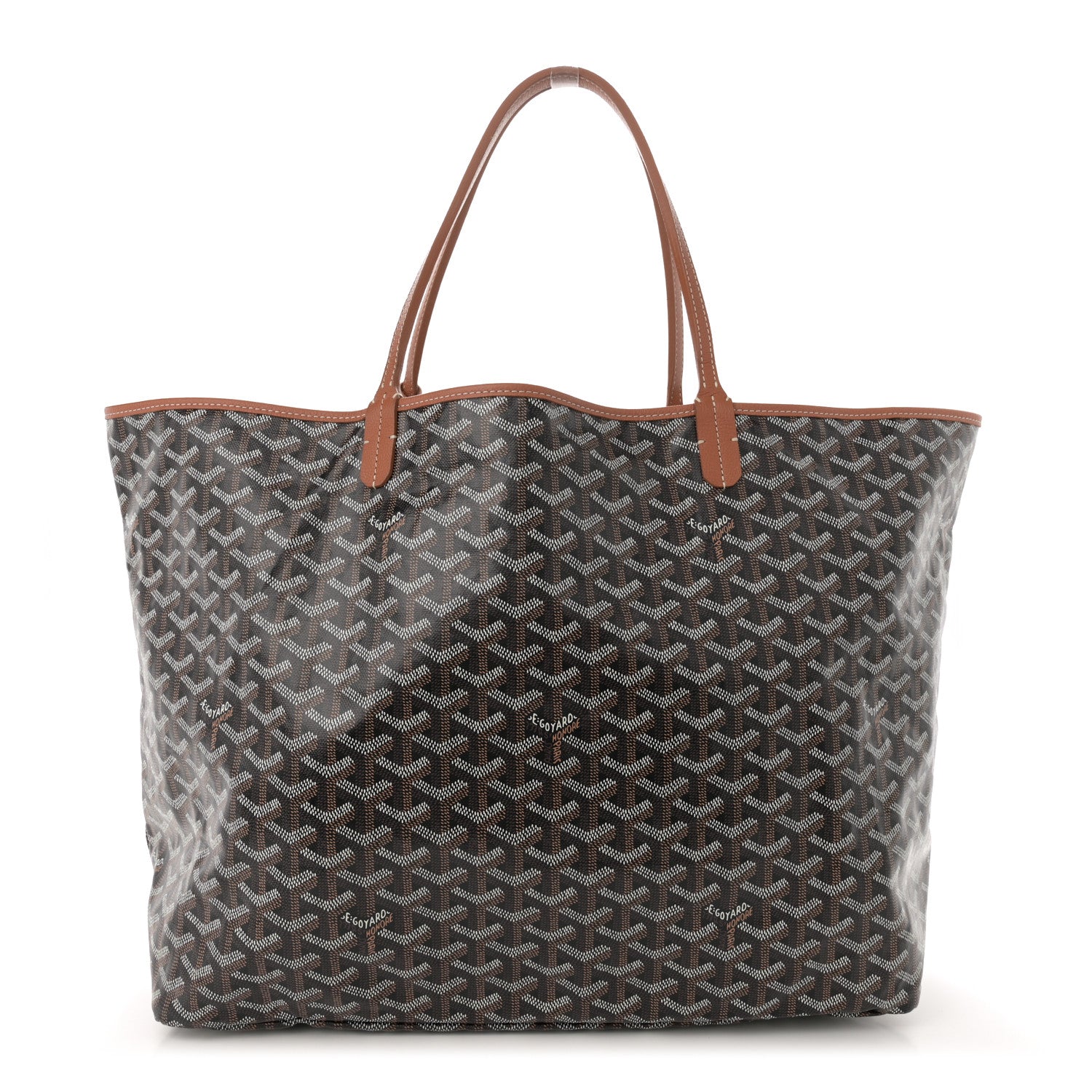 Goyard Goyardine Saint Louis GM Black Gold 1 of 12